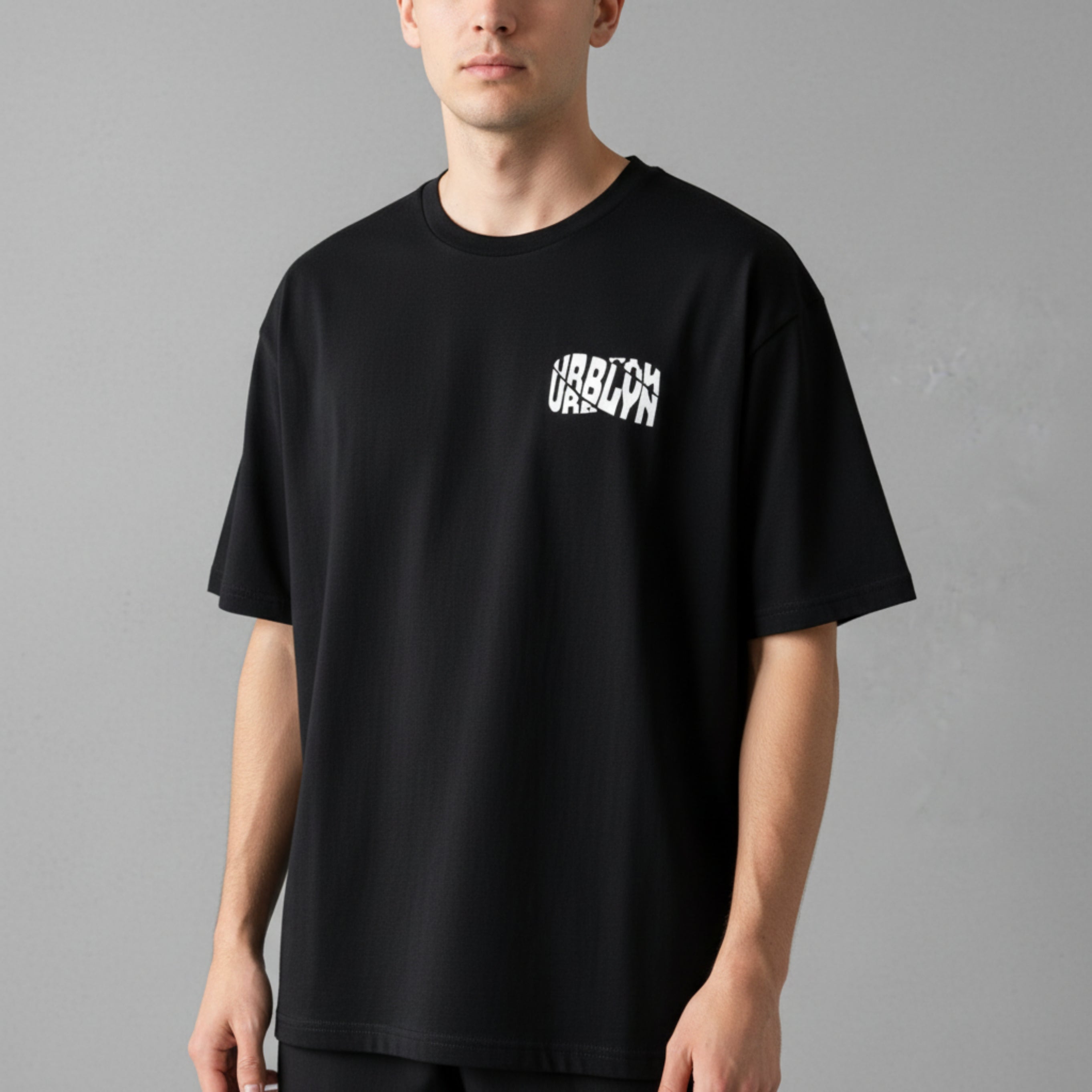 Hopeless Oversized Black T-Shirt for Men
