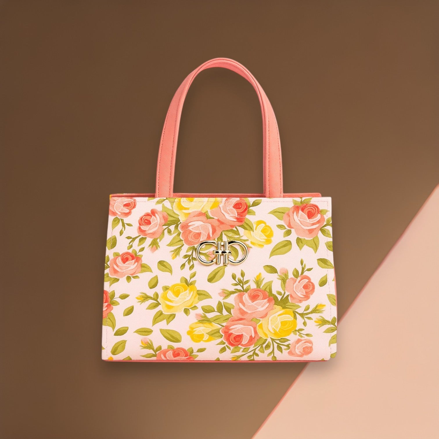 Floral Printed Handbag for Women