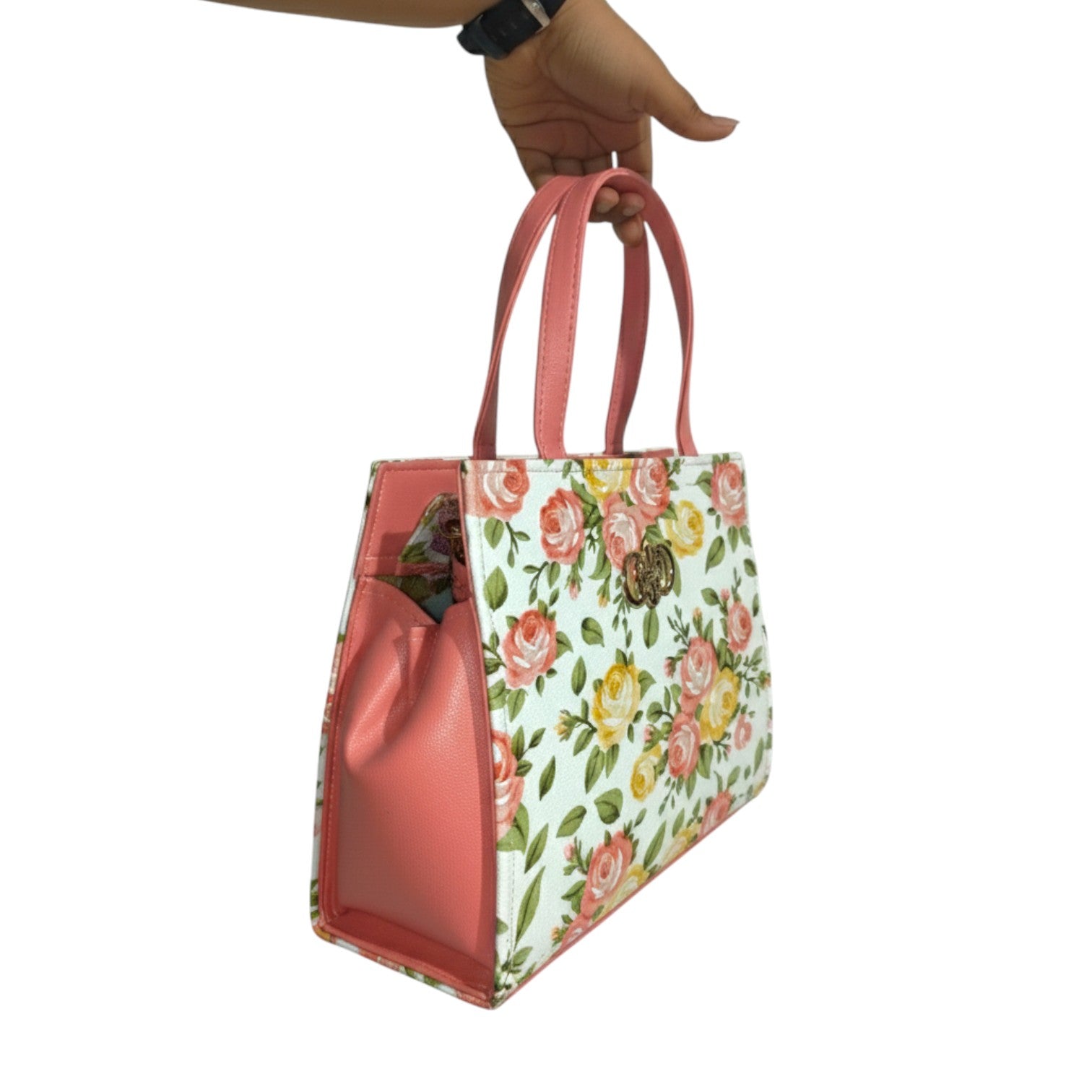 Floral Printed Handbag for Women