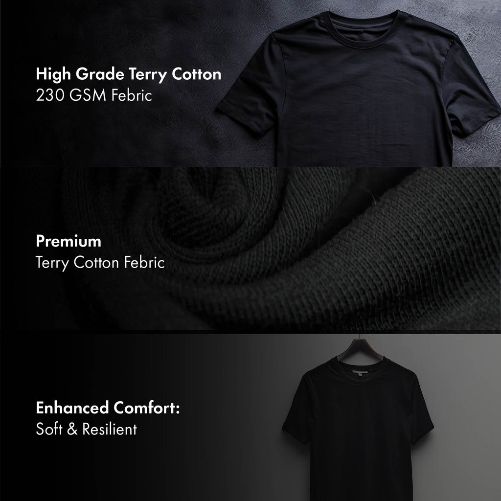 Always Loyalty Over Love Black Oversized Graphic T-Shirt for Women